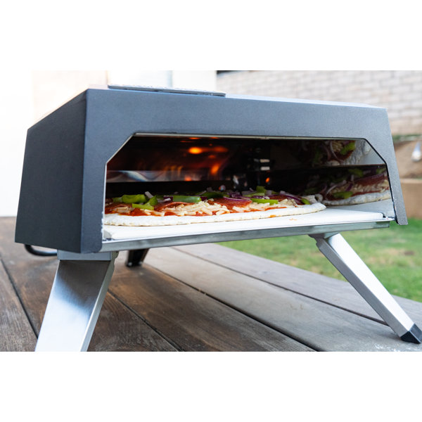 Permasteel 12Inch Countertop Gas Pizza Oven with Carrying Bag Cover